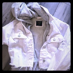 Abercrombie Hoodie Jean Jacket